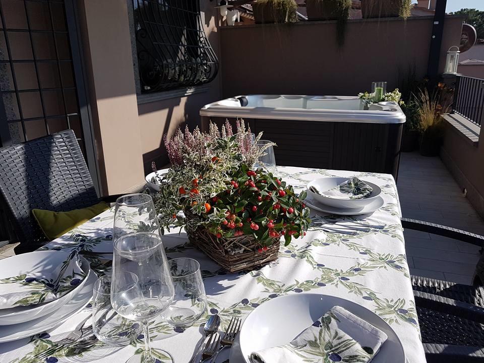 Casa Vacanze I Melograni Trevignano Romano Kültér fotó